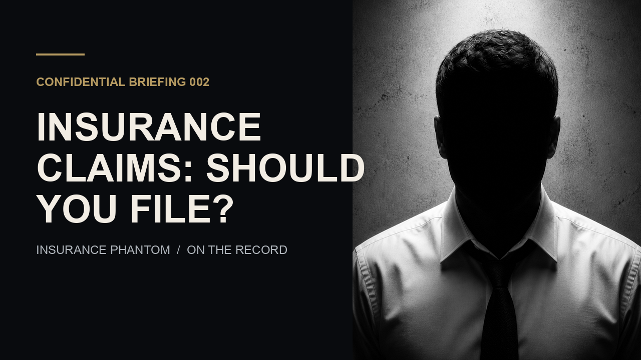Insurance Claims: Should You File?